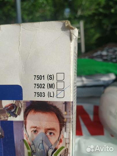 Полумаска 3м 7500