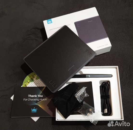 Графический планшет huion hs64