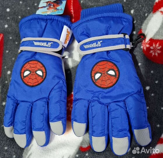 Перчатки детские человек-паук