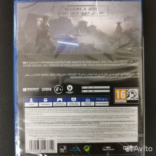 Star Wars Jedi Fallen Order PS4 (новый)