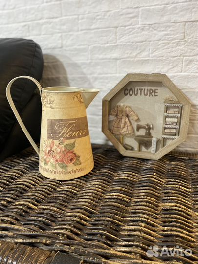 Antic line шкатулка для рукоделия и кувшин