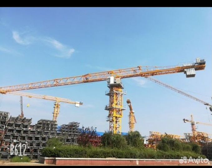Безоголовочный башенный кран dahan QTZ 200