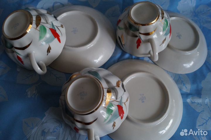 Три чайные пары 