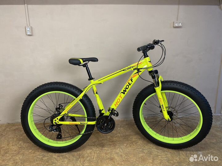 Велосипед Фэтбайк (fat bike) колеса 26 скорости 24