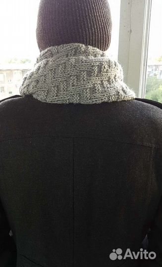 Шарф - снуд, манишки мужские