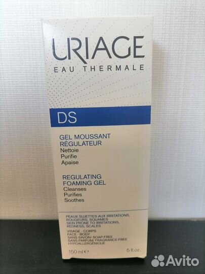 Новый Uriage DS Гель для лица и тела, волос