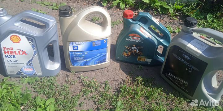 Масло автомобильное остатки