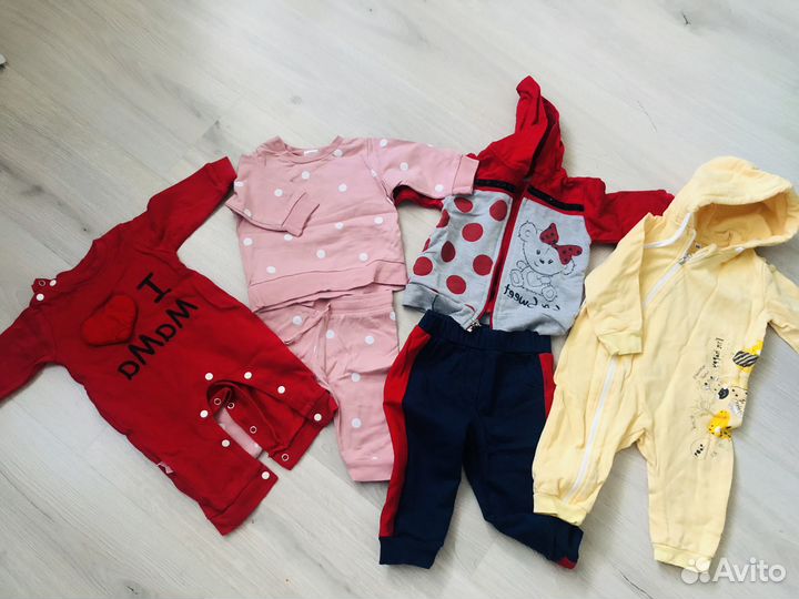 Детская одежда для девочек пакетом