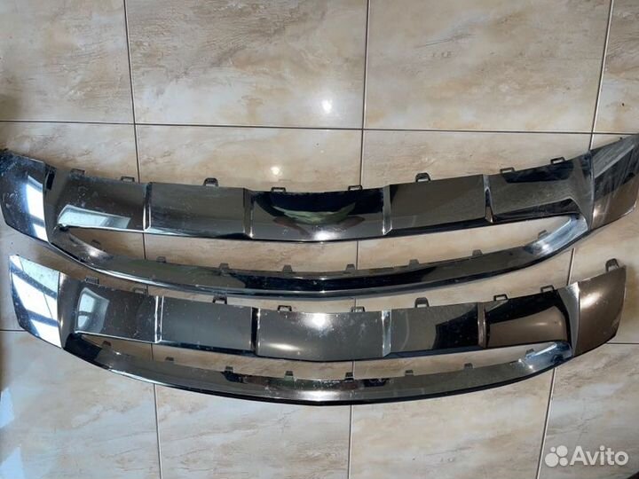 Накладка бампера передняя Mercedes W166 X166 Ml