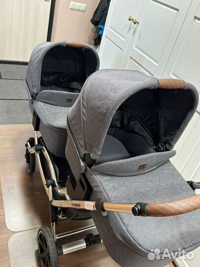 Коляска для двойни и погодок