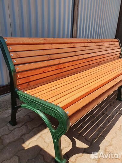 Чугунная скамья СССР