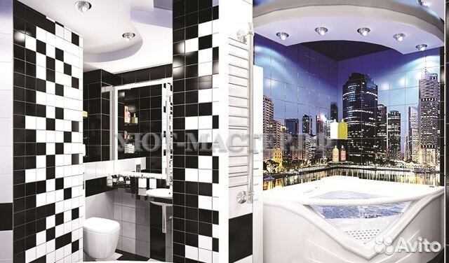 Дизайн - ремонт квартир, Плиточник -профи, Мебель