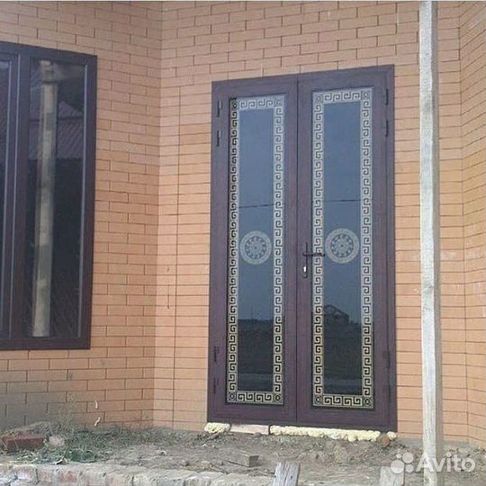 Пластиковая дверь 120х210 101