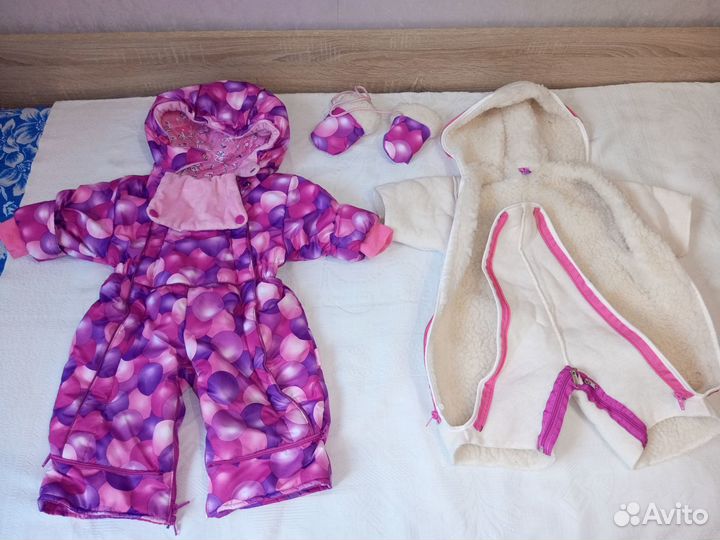 Пакет вещей для девочки с 3-9 мес