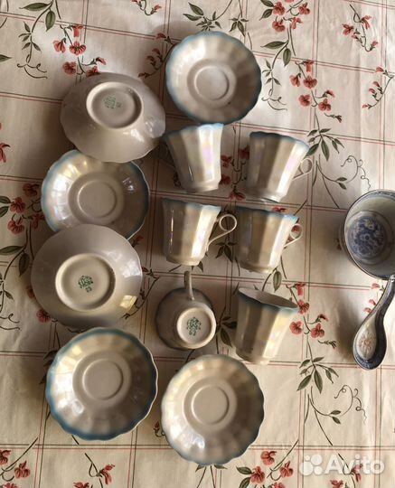 Сервиз для кофе перламутровый