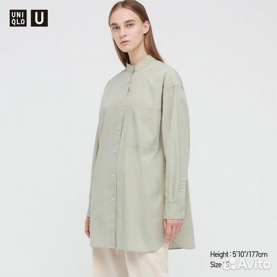 Uniqlo U женская рубашка. М(L-XL)