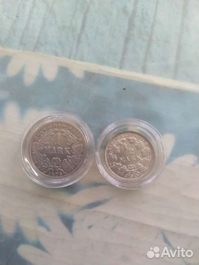 Монеты германии серебро