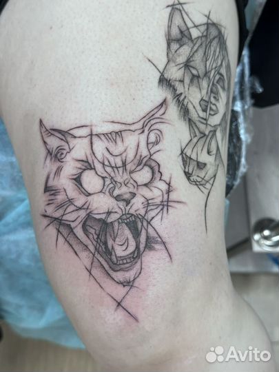 Тату мини татуировки