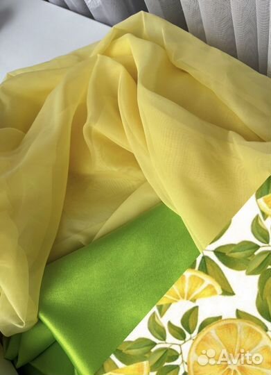 Готовые шторы пакетом тюль и портьеры б/у