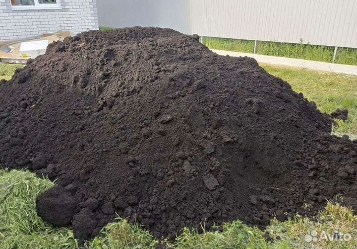 Земля плодородная, Грунт,Чернозём. В наличии