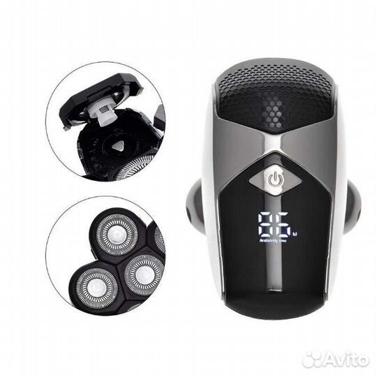 Электробритва для бритья головы и лица VGR V-320 5