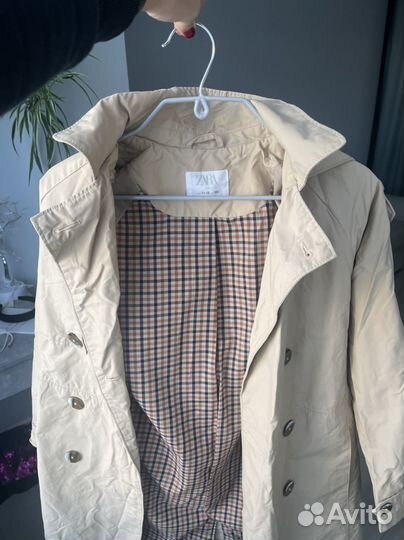 Плащ zara на девочку