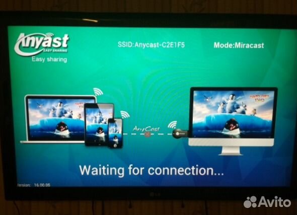 Miracast видео с планшета, смартфона на телевизор