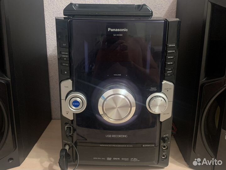 Музыкальный центр panasonic sa vkx 80