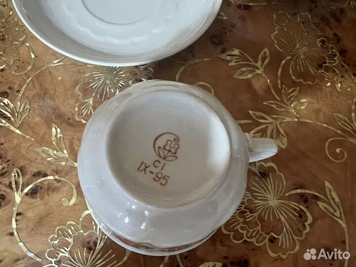 Сервиз чайный фарфор СССР