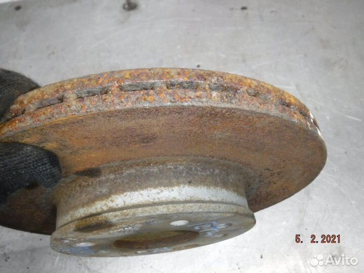 Тормозной диск передний правый Hyundai Getz G4ED