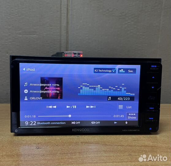 Kenwood MDV-D504BTW BT/ USB / SD / Япония