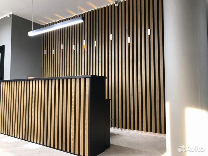 Декоративные рейки под ключ