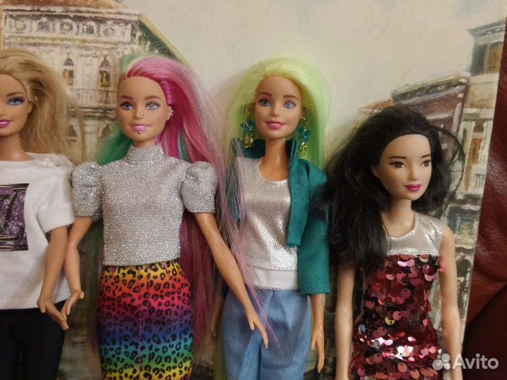 Куклы барби пакетом