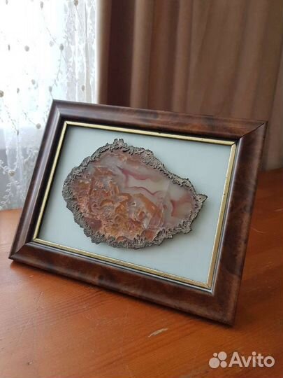 Картина с натуралтным камнем