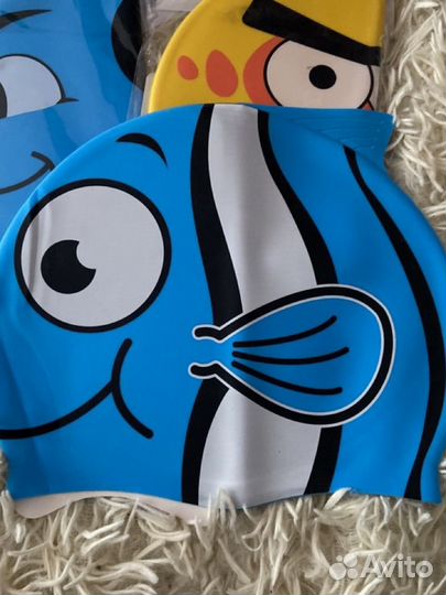 Шапочка для плавания детская