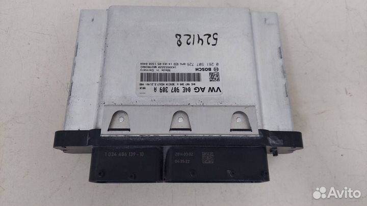 Блок управления двигателем Skoda Octavia A7 2013