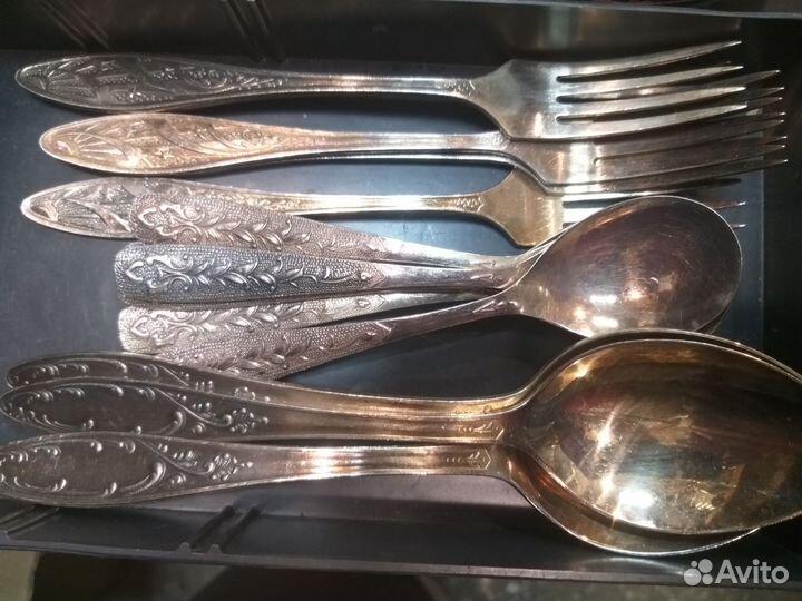 Мельхиоровые ложки СССР