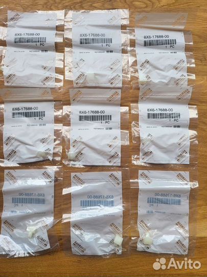 Сухарики ведомого вариатора снегохода Yamaha VK540