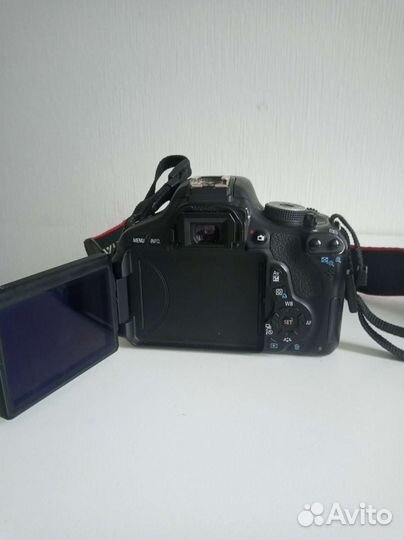 Фотоаппарат canon 600d +объектив ef-s 18-55mm isII