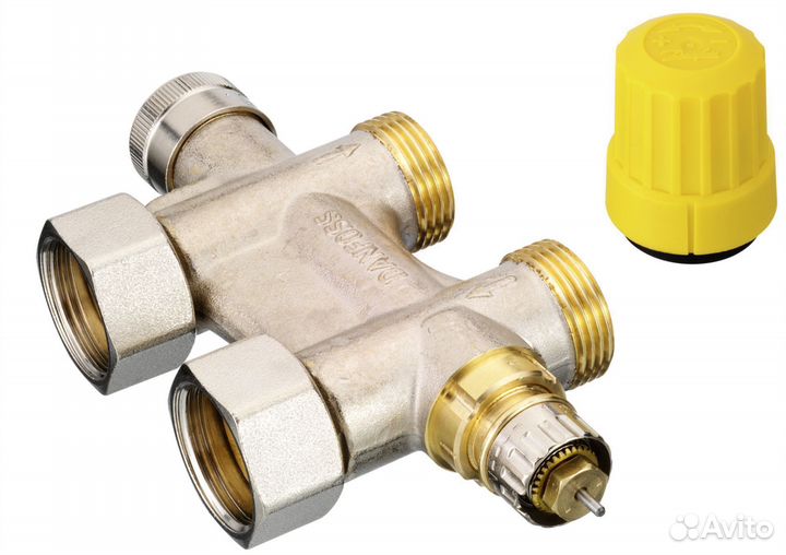 Danfoss 013G4742 - VHS кл. т/рег. прямой 1/2