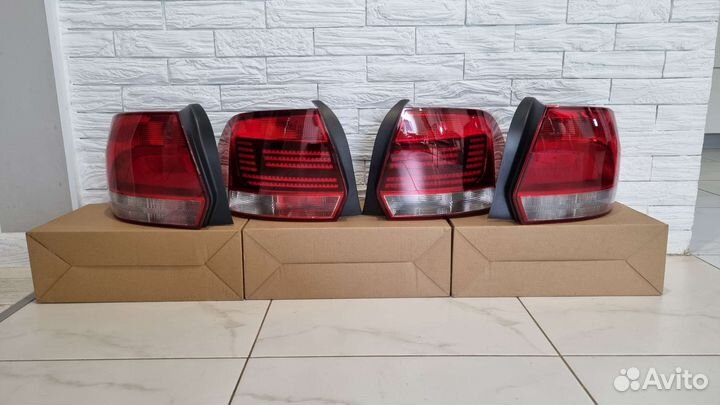 Задние фонари на volkswagen polo sedan 10-2020