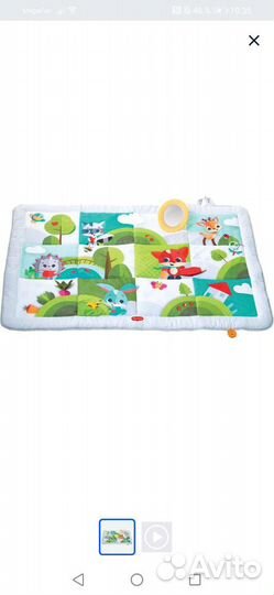 Большой развивающий коврик tiny love для малышей