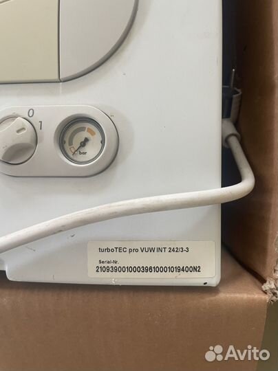 Газовый котел двухконтурный vaillant turboTec pro