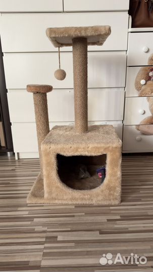 Домик с когтеточкой