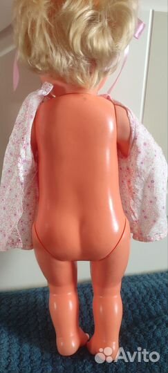 Кукла немецкая ГДР яркая блондинка