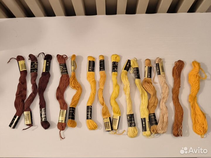 Нитки для вышивания мулине цена за комплект