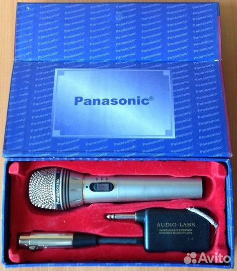 Микрофон Panasonic P-308G беспроводной для караоке