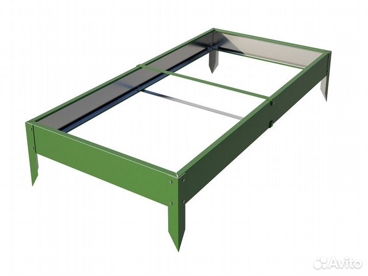 Грядки металлические оцинкованные и полимерные