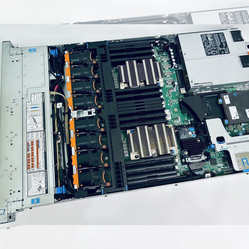 Сервер Dell R640 8sff 2*Xeon Gold 6240 256gb H730