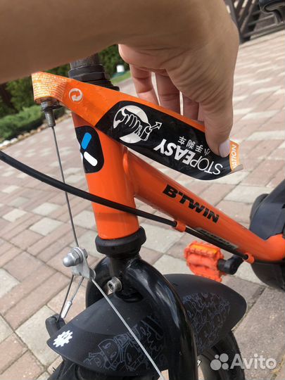 Детский велосипед btwin 14